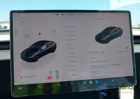 2025 Tesla Model 3 Long Range Rear-Wheel Drive из США, поврежденный, VIN 5YJ3E1EA3SF999157